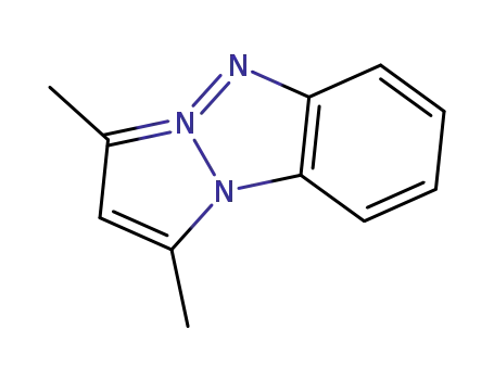 1,3-dimethyl-5H-pyrazolo<1,2-a>benzotriazol-4-ium inner salt