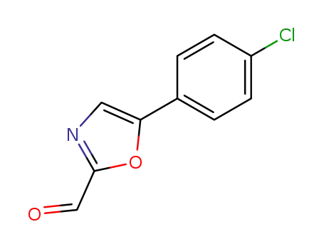 2-Oxazolecarboxaldehyde, 5-(4-chlorophenyl)-