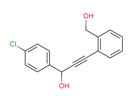 4-Chloro-alpha-[2-[2-(hydroxymethyl)phenyl]ethynyl]benzenemethanol