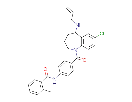 5-(N-allylamino)-7-chloro-1-[4-[(2-methylbenzoyl)amino]benzoyl]-2,3,4,5-tetrahydro-1H-1-benzazepine