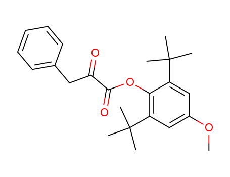 2-Oxo-3-phenyl-propionic acid 2,6-di-tert-butyl-4-methoxy-phenyl ester