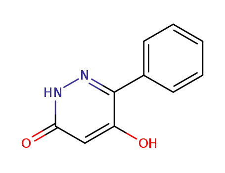 Molecular Structure of 144284-87-7 (6-hydroxy-3-phenyl-1H-pyridazin-4-one)