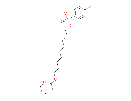 Molecular Structure of 209474-75-9 (9-(tetrahydropyran-2-yl)oxynonyl tosylate)