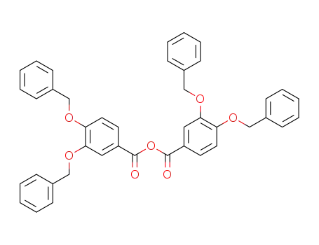 3,4-bis-benzyloxy-benzoic acid-anhydride