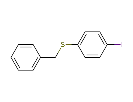 1-iodo-4-[(phenylmethyl)thio]benzene
