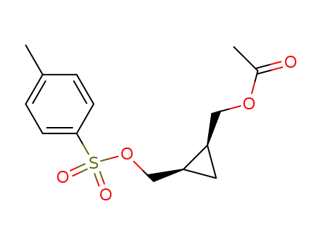 1,2-Cyclopropanedimethanol, acetate 4-methylbenzenesulfonate,
(1S,2R)-