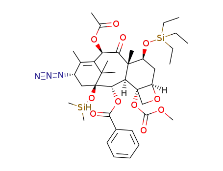 C<sub>39</sub>H<sub>57</sub>N<sub>3</sub>O<sub>11</sub>Si<sub>2</sub>