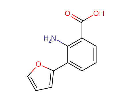 Benzoic acid, 2-amino-3-(2-furanyl)- (9CI)