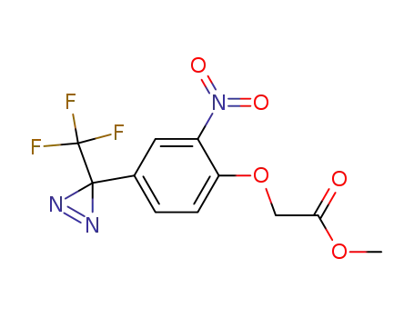 <2-Nitro-4-<3-(trifluoromethyl)-3H-diazirin-3-yl>phenoxy>acetic acid methyl ester