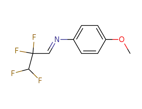N-(3,3,2,2-tetrafluoropropylidene)-p-methoxyaniline