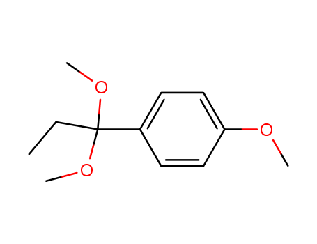 Molecular Structure of 115943-56-1 (Benzene, 1-(1,1-dimethoxypropyl)-4-methoxy-)