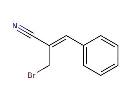 2-Propenenitrile, 2-(bromomethyl)-3-phenyl-, (Z)-