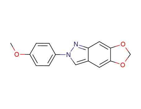 2-(4-methoxyphenyl)-2H-[1,3]dioxolo[4,5-f]indazole