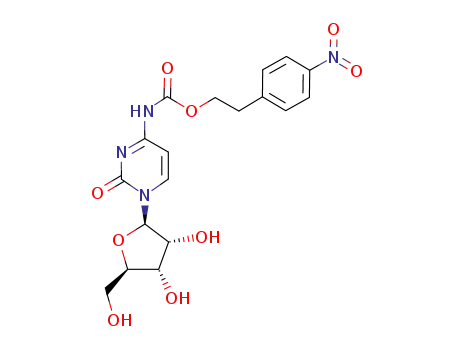 Cytidine, N-[[2-(4-nitrophenyl)ethoxy]carbonyl]-