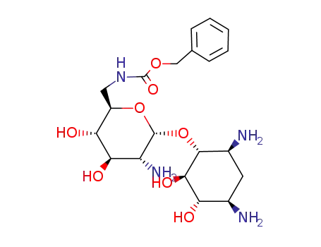 Molecular Structure of 77967-96-5 (6'-N-benzyloxycarbonylneamine)