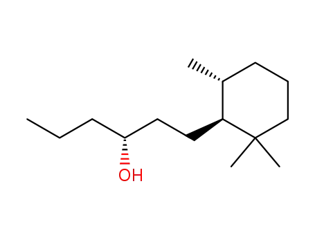 (-)-(1'S,3R,6'R)-1-(2,2,6-trimethylcyclohexyl)hexan-3-ol