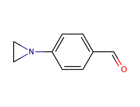 Benzaldehyde, 4-(1-aziridinyl)- (9CI)