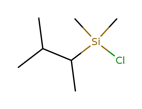 Molecular Structure of 71864-46-5 (2,3-DIMETHYLPROPYLDIMETHYLCHLOROSILANE)