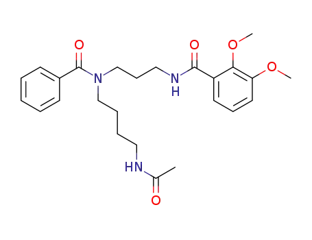 Benzamide,
N-[3-[[4-(acetylamino)butyl]benzoylamino]propyl]-2,3-dimethoxy-