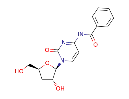 Molecular Structure of 161110-00-5 (N4-BENZOYL-3'-DEOXYCYTIDINE)