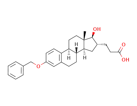 3-(3-benzyloxy-17β-hydroxyestra-1,3,5(10)-trien-16α-yl)propanoic acid