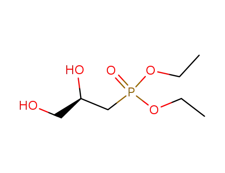 (2R)-3-diethoxyphosphorylpropane-1,2-diol