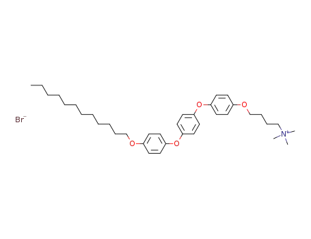 (4-{4-[4-(4-Dodecyloxy-phenoxy)-phenoxy]-phenoxy}-butyl)-trimethyl-ammonium; bromide