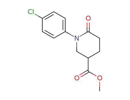 methyl 1-(4-chlorophenyl)-6-oxo-piperidine-3-carboxylate