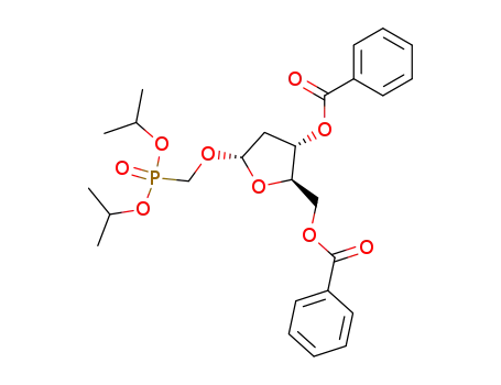 (diisopropylphosphonyl)methyl 3,5-bis-O-benzoyl-2-deoxy-α-D-erythro-pentofuranoside