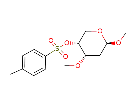 Methyl 3-O-methyl-4-O-p-toluenesulfonyl-2-deoxy-β-D-erythro-pentopyranoside