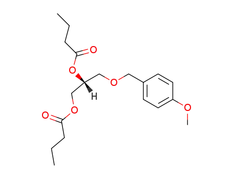 Butyric acid (R)-2-butyryloxy-1-(4-methoxy-benzyloxymethyl)-ethyl ester