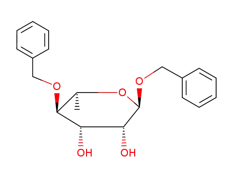 benzyl 4-O-benzyl-α-L-rhamnopyranoside