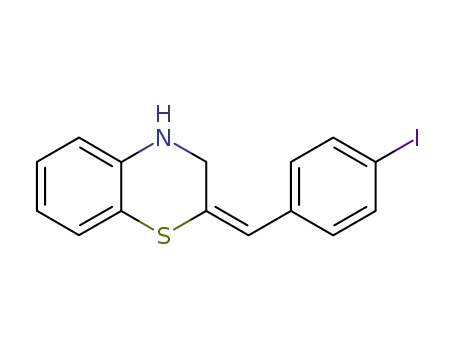 (E)-2-[(4-iodophenyl)methylidene]-3,4-dihydro-2H-1,4-benzothiazine