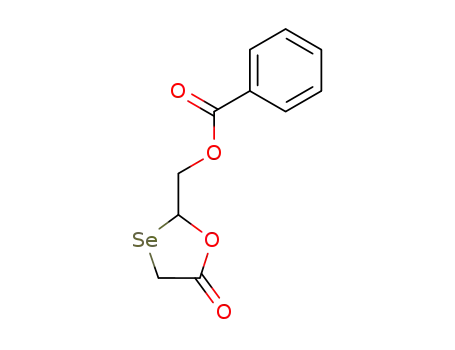 Molecular Structure of 194783-61-4 (1,3-Oxaselenolan-5-one, 2-[(benzoyloxy)methyl]-)