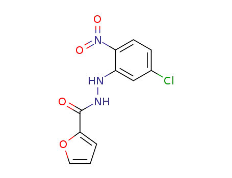 2-Furancarboxylic acid, 2-(5-chloro-2-nitrophenyl)hydrazide