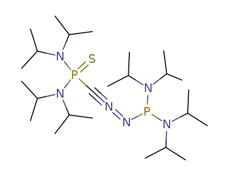 C-<Bis(diisopropylamino)thiooxophosphoranyl>-N-<bis(diisopropylamino)phosphino>nitrilimine
