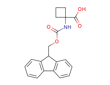 1-(9H-fluoren-9-ylmethoxycarbonylamino)cyclobutane-1-carboxylic acid;Fmoc-1-amino-1-cyclobutanecarboxylic acid;Fmoc-AC4C-OH;Fmoc-cyclovaline;1-(Fmoc-amino)cyclobutanecarboxylic acid;