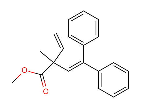 Methyl 2-methyl-4,4-diphenyl-2-vinyl-3-butenoate