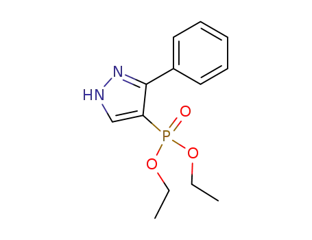 (3-Phenyl-1H-pyrazol-4-yl)-phosphonic acid diethyl ester