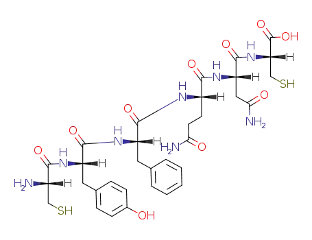 Molecular Structure of 106897-47-6 (argipressin (1-6), acyclic)