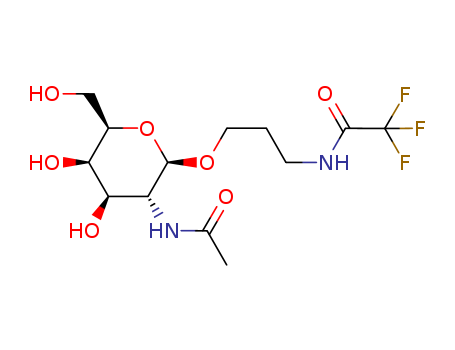N-[3-[(2R,3R,4R,5R,6R)-3-acetamido-4,5-dihydroxy-6-(hydroxymethyl)oxan-2-yl]oxypropyl]-2,2,2-trifluoroacetamide