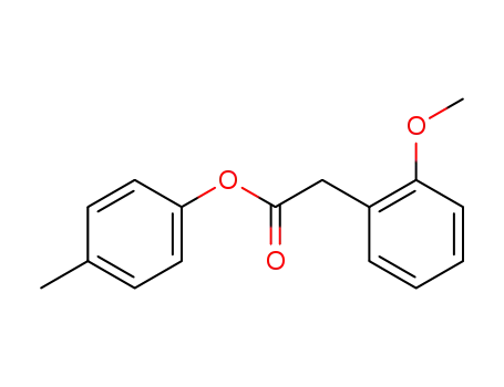 (2-Methoxy-phenyl)-acetic acid p-tolyl ester