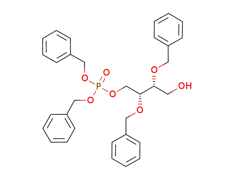 Phosphoric acid dibenzyl ester (2R,3R)-2,3-bis-benzyloxy-4-hydroxy-butyl ester