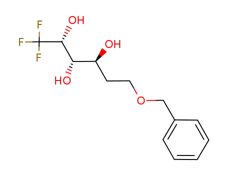 (2R,3S,4S)-6-(Benzyloxy)-1,1,1-trifluorohexane-2,3,4-triol