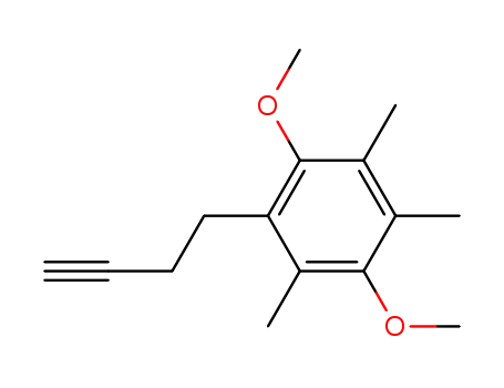 4-(2,5-dimethoxy-3,4,6-trimethylphenyl)-but-1-yne