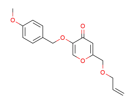 2-Allyloxymethyl-5-(4-methoxy-benzyloxy)-pyran-4-one