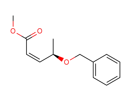 Methyl (2Z,4R)-4-benzyloxy-2-pentenoate