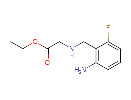 Glycine, N-[(2-amino-6-fluorophenyl)methyl]-, ethyl ester