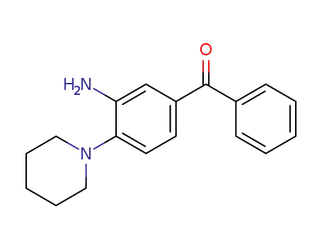 3-amino-4-piperidino-benzophenone