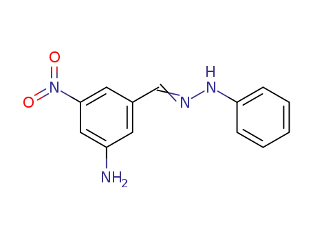 3-amino-5-nitrobenzaldehyde phenylhydrazone